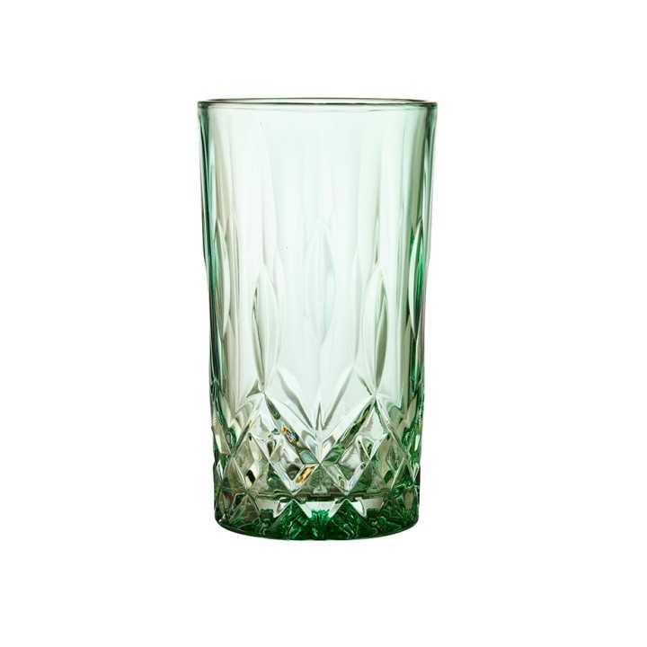 Lyngby Sorrento Highballglas 38 cl 4 Stk Blå