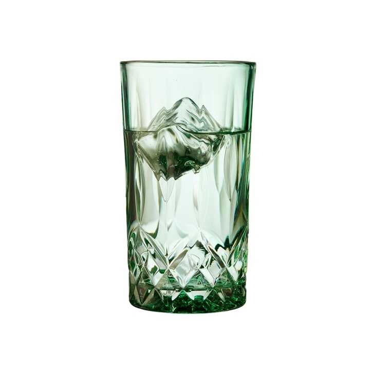 Lyngby Sorrento Highballglas 38 cl 4 Stk Blå
