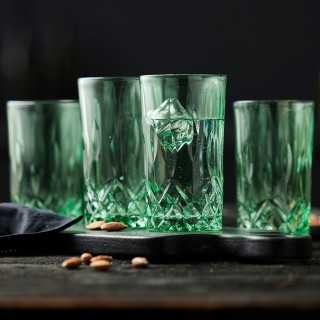 Lyngby Sorrento Highballglas 38 cl 4 Stk Blå Lyngby Sorrento Highballglas 38 cl 4 Stk Blå