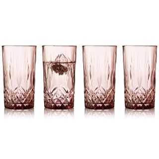 Lyngby Sorrento Highballglas 38 cl 4 Stk Pink Lyngby Sorrento Highballglas 38 cl 4 Stk Pink