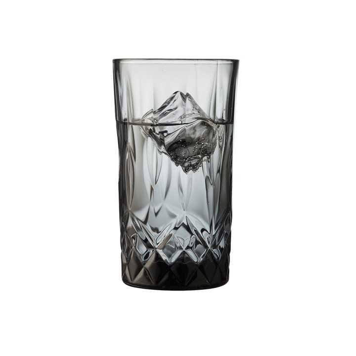 Lyngby Sorrento Highballglas 38 cl 4 Stk Smoke