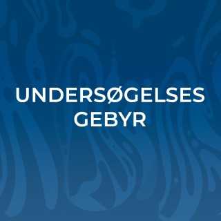 Undersøgelsesgebyr