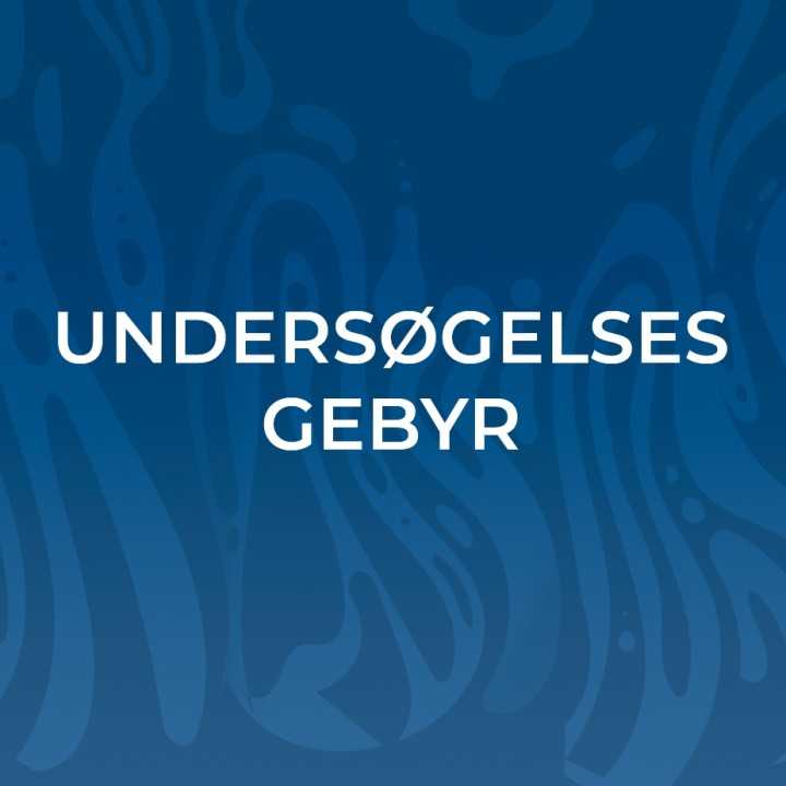 Undersøgelsesgebyr