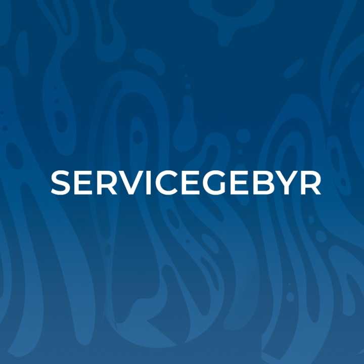 Servicegebyr