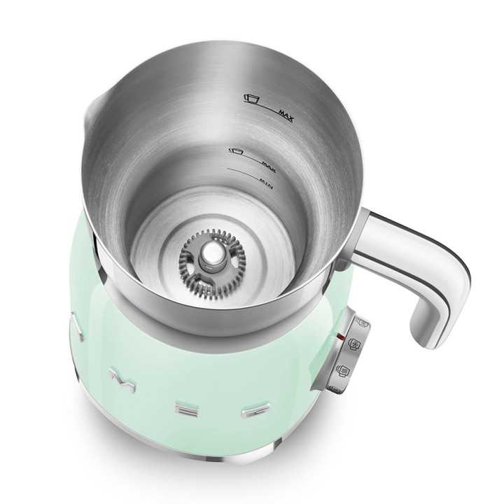 Smeg MFF11PGEU Mælkeskummer Pastelgrøn