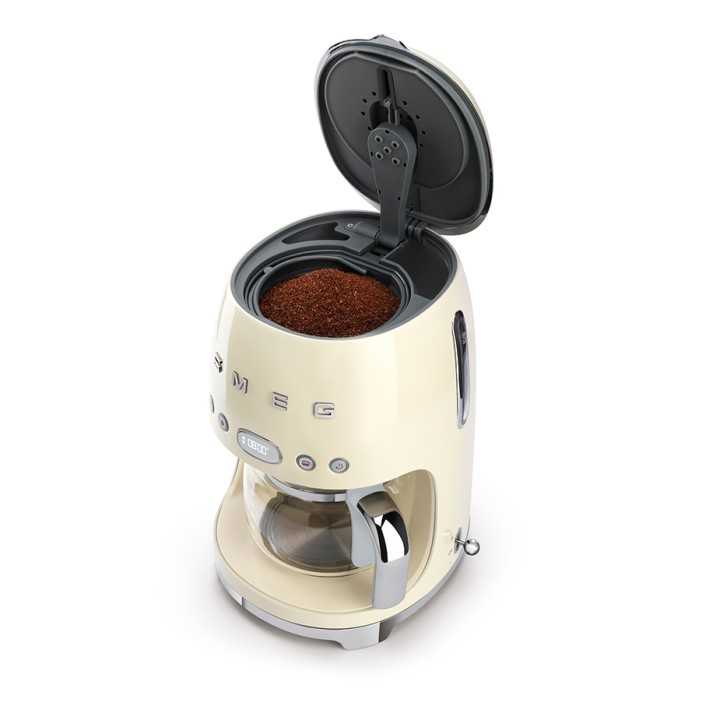 Smeg DCF02CREU Drip Kaffemaskine Creme Smeg DCF02CREU Drip Kaffemaskine Creme