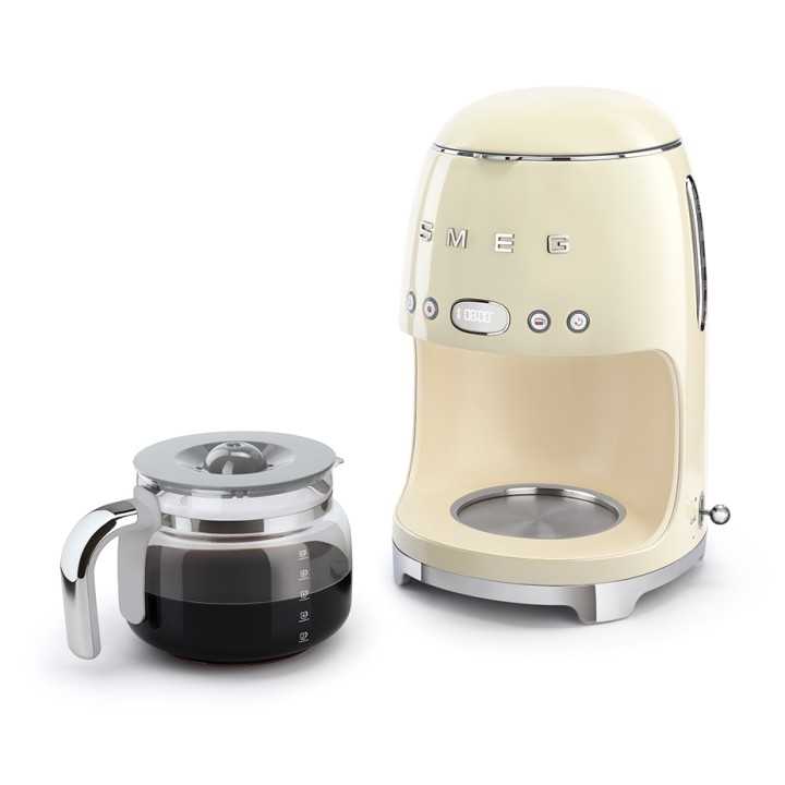 Smeg DCF02CREU Drip Kaffemaskine Creme Smeg DCF02CREU Drip Kaffemaskine Creme