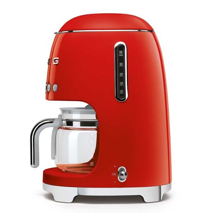 Smeg DCF02RDEU Drip Kaffemaskine Rød Smeg DCF02RDEU Drip Kaffemaskine Rød