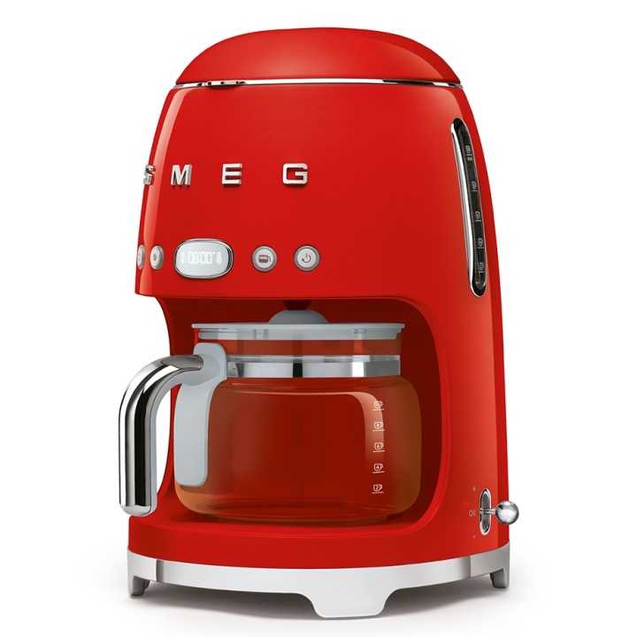 Smeg DCF02RDEU Drip Kaffemaskine Rød Smeg DCF02RDEU Drip Kaffemaskine Rød