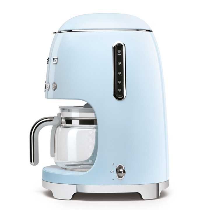 Smeg DCF02PBEU Drip Kaffemaskine Pastelblå Smeg DCF02PBEU Drip Kaffemaskine Pastelblå