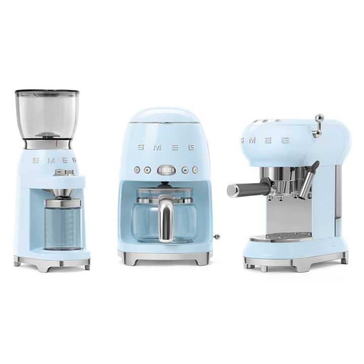 Smeg DCF02PBEU Drip Kaffemaskine Pastelblå Smeg DCF02PBEU Drip Kaffemaskine Pastelblå