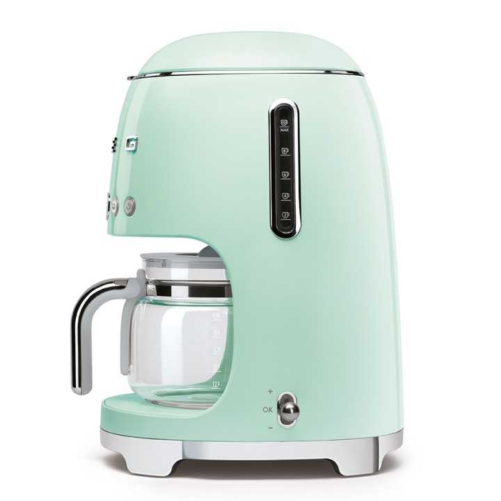 Smeg DCF02PGEU Drip Kaffemaskine Pastelgrøn Smeg DCF02PGEU Drip Kaffemaskine Pastelgrøn