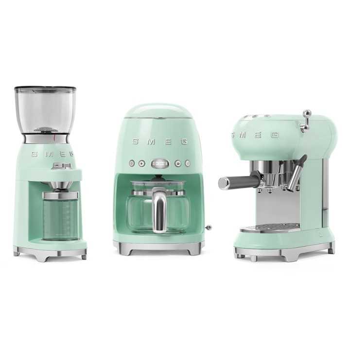 Smeg DCF02PGEU Drip Kaffemaskine Pastelgrøn Smeg DCF02PGEU Drip Kaffemaskine Pastelgrøn