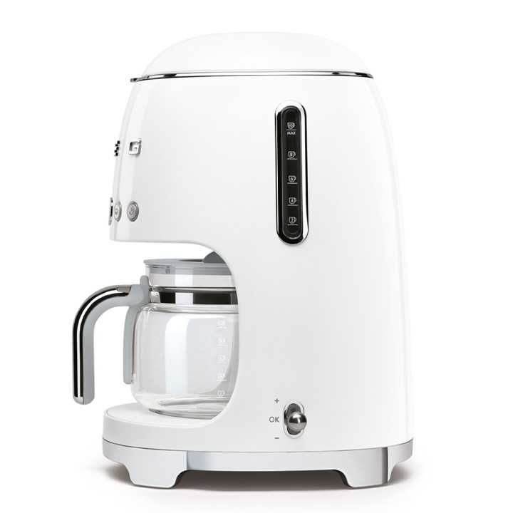 Smeg DCF02WHEU Drip Kaffemaskine Hvid Smeg DCF02WHEU Drip Kaffemaskine Hvid