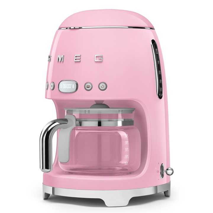 Smeg DCF02PKEU Drip Kaffemaskine Rosa Smeg DCF02PKEU Drip Kaffemaskine Rosa