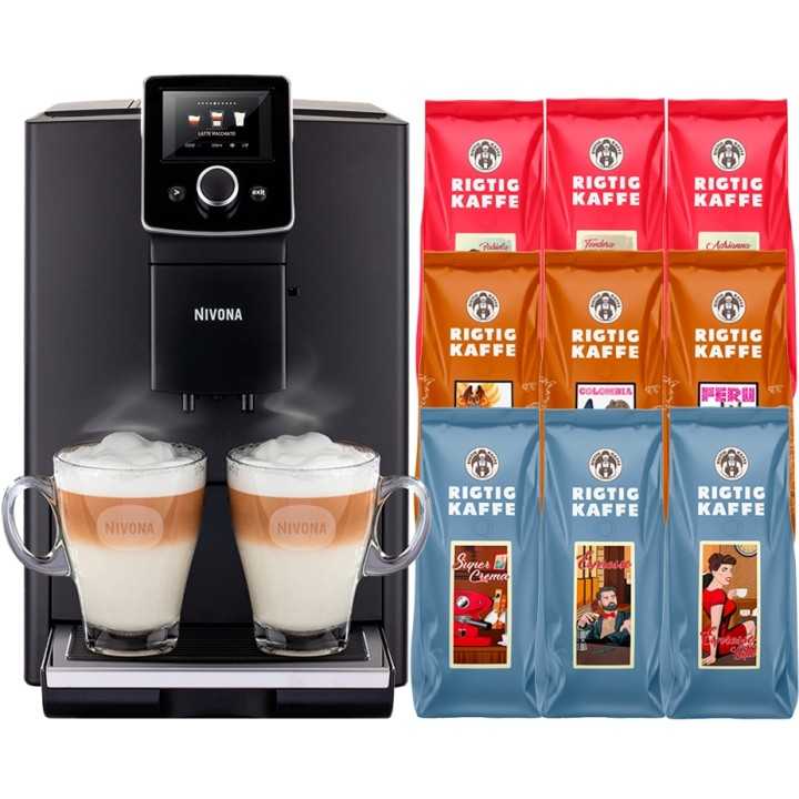 Nivona NICR 820 Espressomaskine Inkl. 4,2kg Rigtig Kaffe