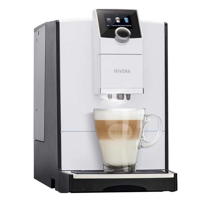 Nivona NICR 796 Hvid Espressomaskine Inkl. 4,2kg Rigtig Kaffe