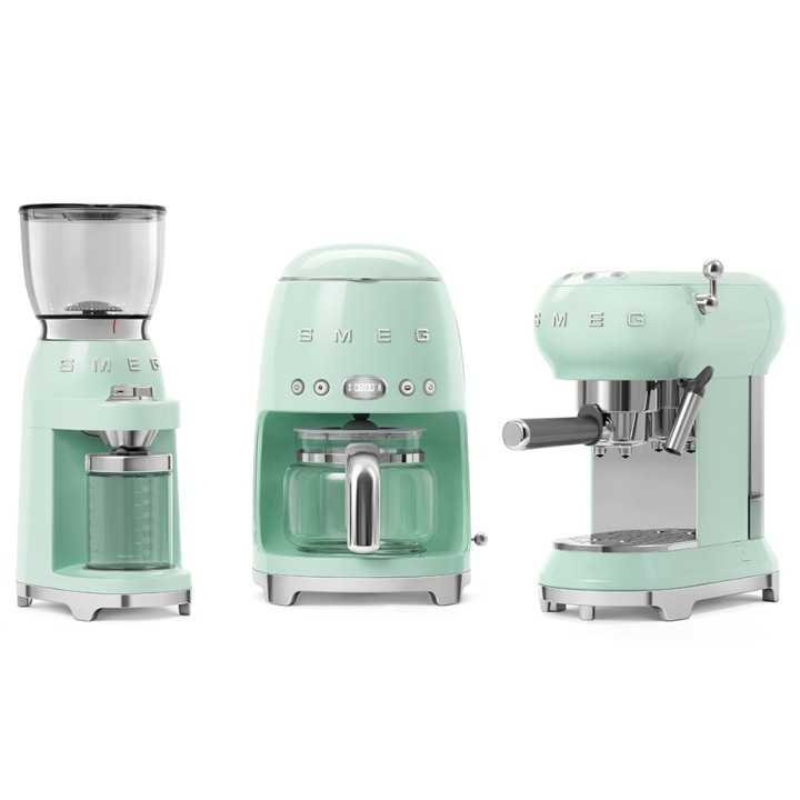 Smeg CGF11PGEU Kaffekværn Pastelgrøn