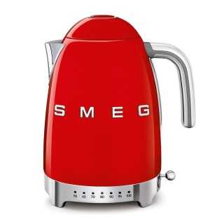 Smeg KLF04RDEU Elkedel m. Temperatur 1,7L Rød