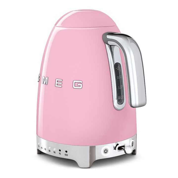 Smeg KLF04PKEU Elkedel m. Temperatur 1,7L Rosa Smeg KLF04PKEU Elkedel m. Temperatur 1,7L Rosa