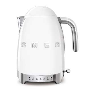 Smeg KLF04WHEU Elkedel m. Temperatur 1,7L Hvid Smeg KLF04WHEU Elkedel m. Temperatur 1,7L Hvid