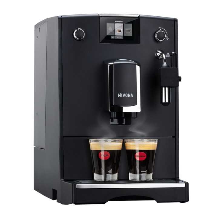 Nivona NICR 550 Mat Sort Espressomaskine Inkl. 4,2kg Rigtig Kaffe
