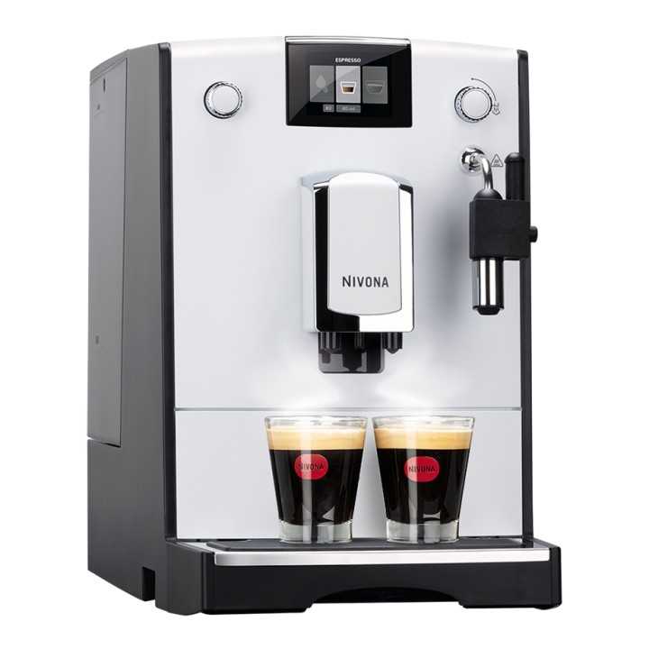 Nivona NICR 560 Hvid Espressomaskine Inkl. 4,2kg Rigtig Kaffe