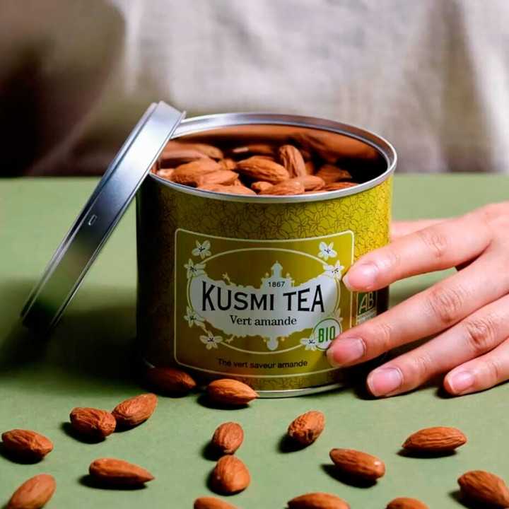 Kusmi Grøn Te Mandel Økologisk 100g Kusmi Grøn Te Mandel Økologisk 100g