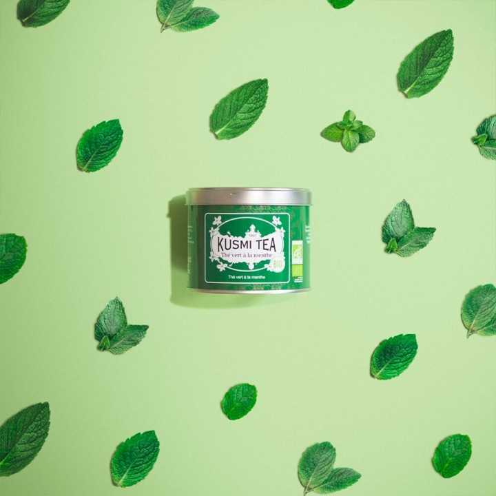 Kusmi Grøn Te Spearmint Økologisk 100g Kusmi Grøn Te Spearmint Økologisk 100g