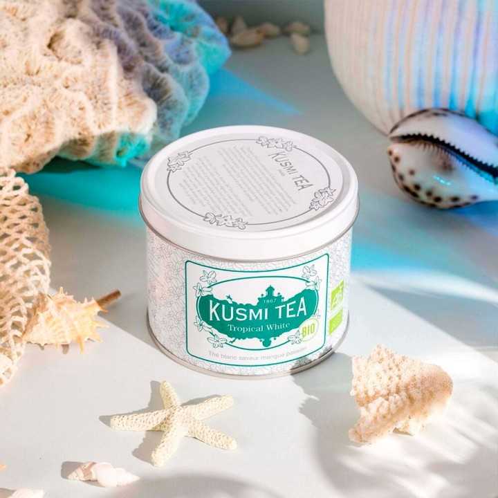 Kusmi Te Tropical White Økologisk 90g Kusmi Te Tropical White Økologisk 90g