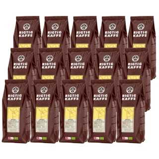 Rigtig Kaffe Organic Antigua 15x400g Hele kaffebønner Rigtig Kaffe Organic Antigua 15x400g Hele kaffebønner