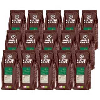Rigtig Kaffe Organic Chanchamayo 15x400g Hele kaffebønner Rigtig Kaffe Organic Chanchamayo 15x400g Hele kaffebønner