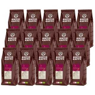 Rigtig Kaffe Organic Chiapas 15x400g Hele kaffebønner Rigtig Kaffe Organic Chiapas 15x400g Hele kaffebønner