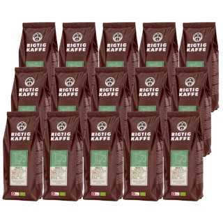 Rigtig Kaffe Organic Mount H 15x400g Hele kaffebønner Rigtig Kaffe Organic Mount H 15x400g Hele kaffebønner