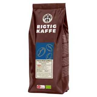 Rigtig Kaffe Organic Papua New Guinea 15x400g Hele kaffebønner Rigtig Kaffe Organic Papua New Guinea 15x400g Hele kaffebønner