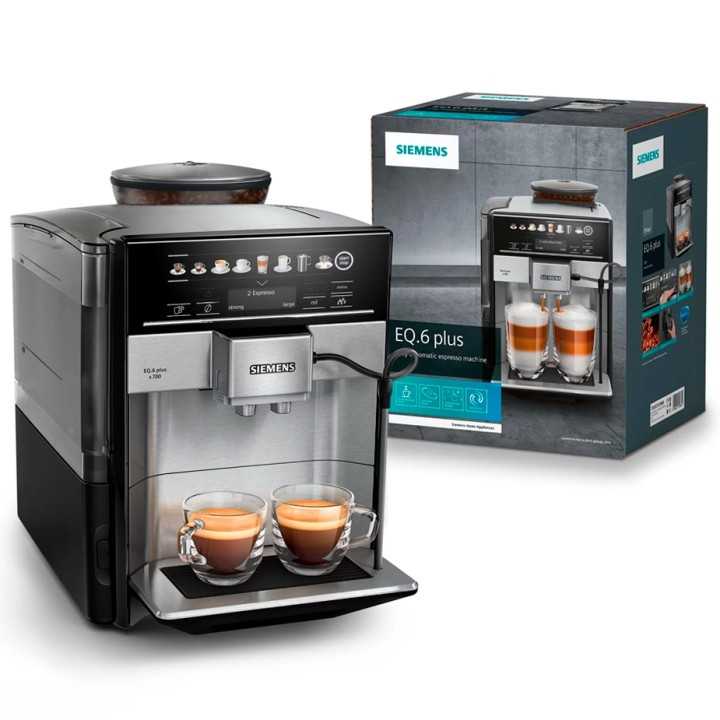 Siemens TE657313RW EQ6 s700 Espressomaskine Inkl. Mælkebeholder