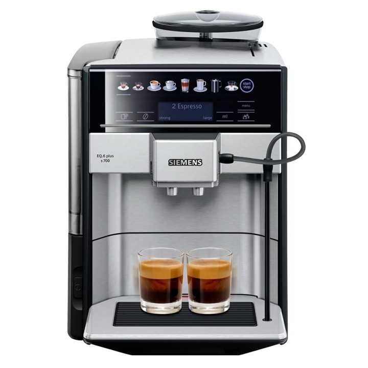 Siemens TE657313RW EQ6 s700 Espressomaskine Inkl. Mælkebeholder