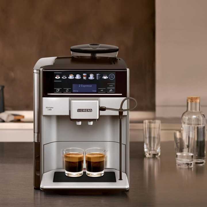 Siemens TE655203RW EQ6 s500 Inkl. 6x400g Rigtig Kaffe Organic