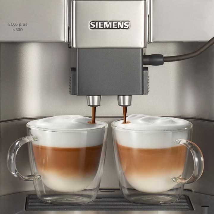 Siemens TE655203RW EQ6 s500 Inkl. 6x400g Rigtig Kaffe Organic