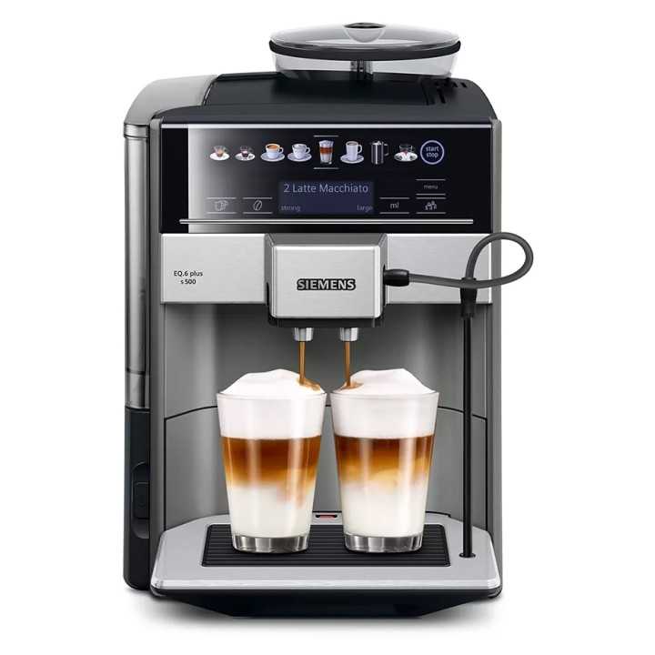 Siemens TE655203RW EQ6 s500 Inkl. 6x400g Rigtig Kaffe Organic