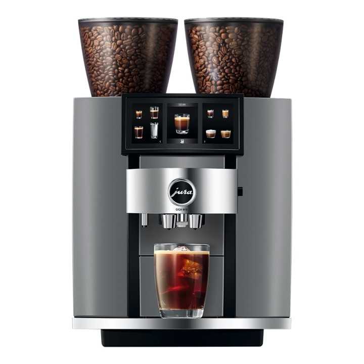 Jura Giga W10 (EA) Diamond Silver Espressomaskine Inkl. Startpakke Jura Giga W10 (EA) Diamond Silver Espressomaskine Inkl. Startpakke