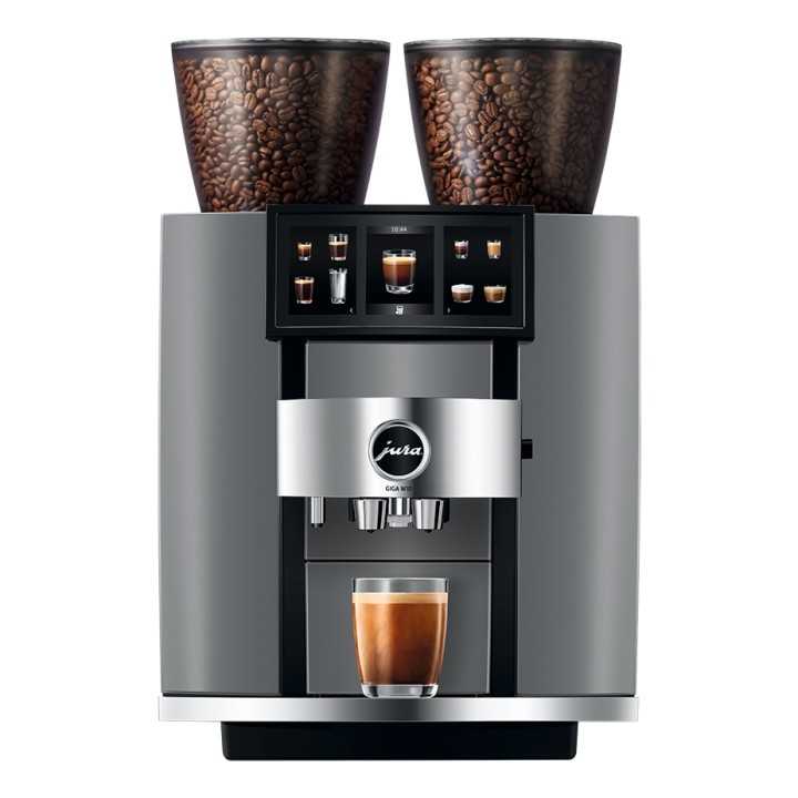 Jura Giga W10 (EA) Diamond Silver Espressomaskine Inkl. Startpakke Jura Giga W10 (EA) Diamond Silver Espressomaskine Inkl. Startpakke