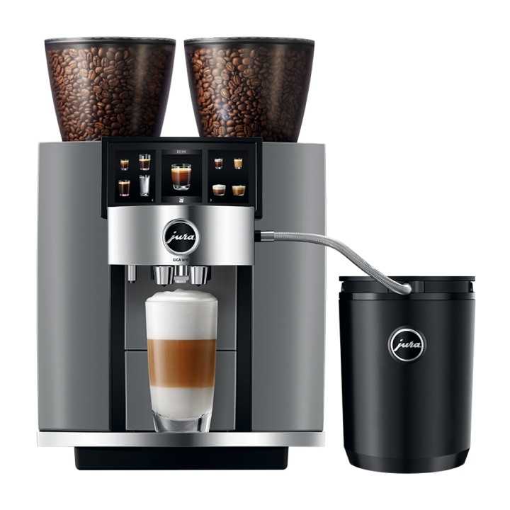 Jura Giga W10 (EA) Diamond Silver Espressomaskine Inkl. Startpakke Jura Giga W10 (EA) Diamond Silver Espressomaskine Inkl. Startpakke