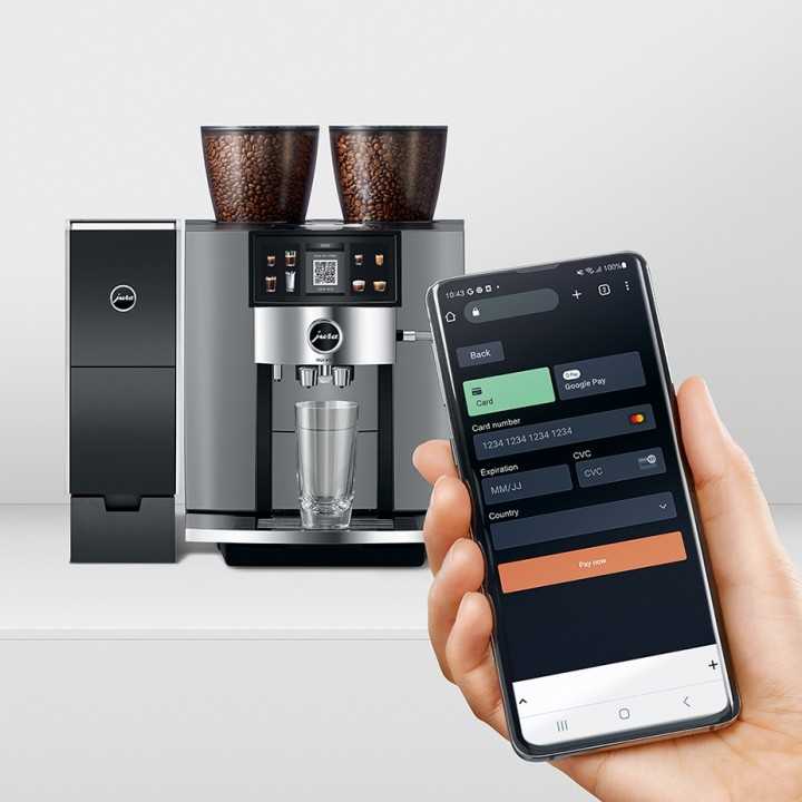 Jura Giga W10 (EA) Diamond Silver Espressomaskine Inkl. Startpakke Jura Giga W10 (EA) Diamond Silver Espressomaskine Inkl. Startpakke