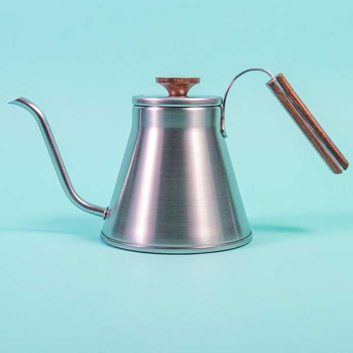 Hario V60 Kedel Stål/Træ 0,8 L Hario V60 Kedel Stål/Træ 0,8 L