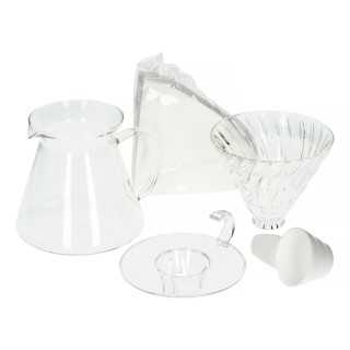 Hario V60 Dripper & Server Inkl. 40 Stk. Papirfiltre Hario V60 Dripper & Server Inkl. 40 Stk. Papirfiltre
