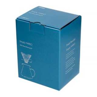Hario V60 Dripper & Server Inkl. 40 Stk. Papirfiltre Hario V60 Dripper & Server Inkl. 40 Stk. Papirfiltre