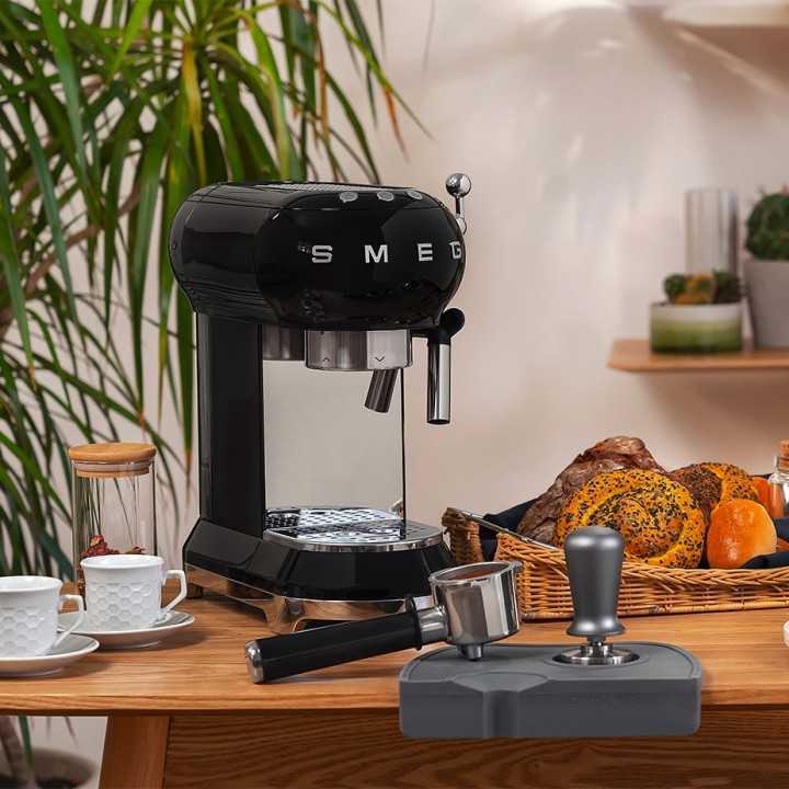 Smeg ECTS01 Kaffestamper Grå Smeg ECTS01 Kaffestamper Grå
