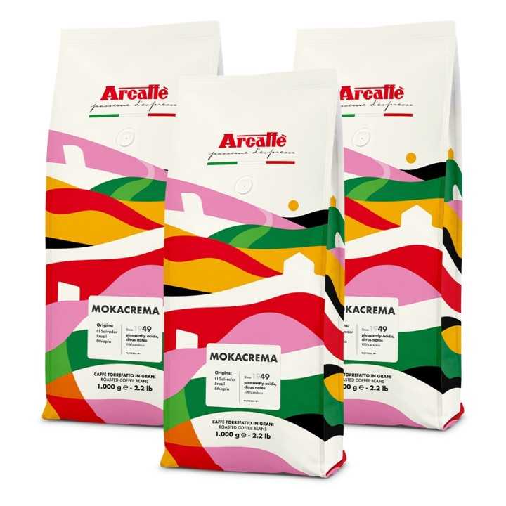 Arcaffé Mokacrema 3kg Hele kaffebønner Arcaffé Mokacrema 3kg Hele kaffebønner
