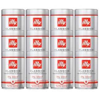 Illy Espresso Classico 12x250g Hele kaffebønner